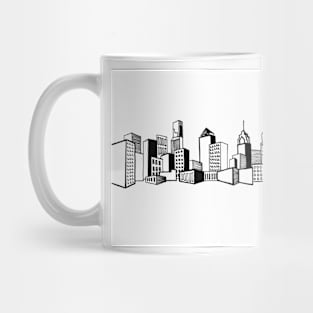 Philly Philadelphia Skyline Mug